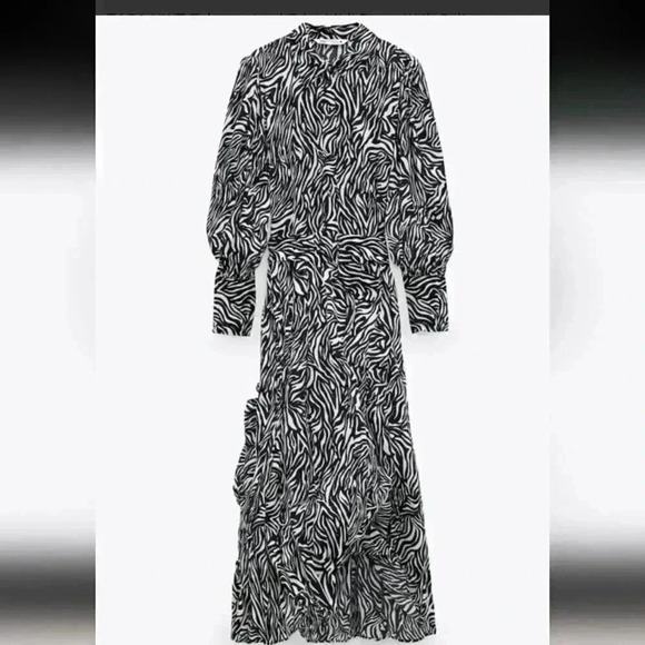 Zara zebra print maxi dress - Picture 15 of 15